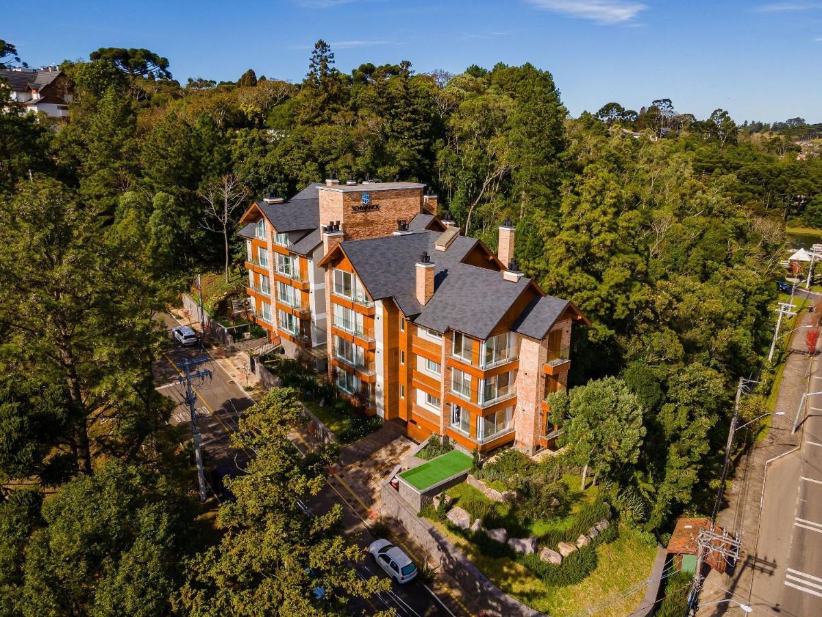 Alpes Da Montanha 304 - Apartamento Em Gramado Exteriör bild