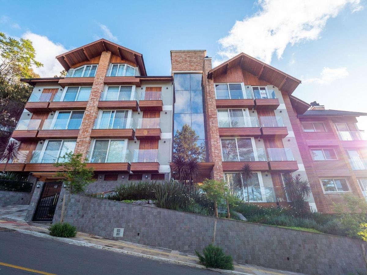 Alpes Da Montanha 304 - Apartamento Em Gramado Exteriör bild
