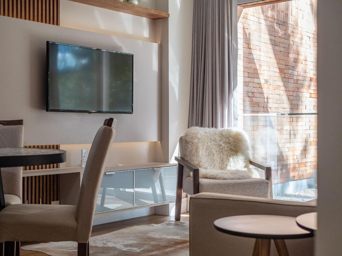 Alpes Da Montanha 304 - Apartamento Em Gramado Exteriör bild