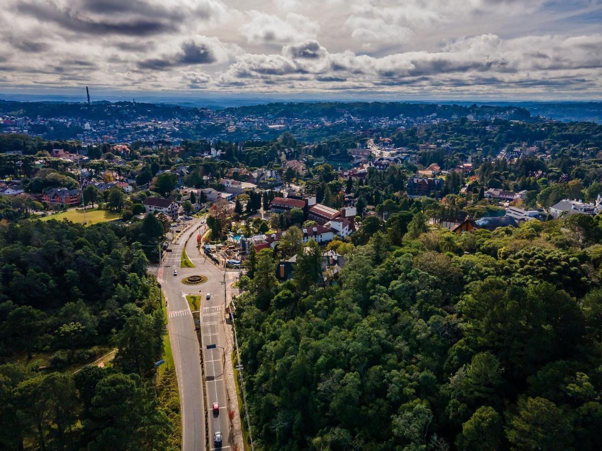 Alpes Da Montanha 304 - Apartamento Em Gramado Exteriör bild